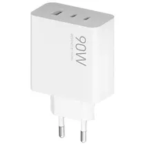 Carregador Tomada Xiaomi MDY-19-Ek 2TYPE-C/USB 90W Branco