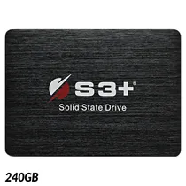 SSD 2.5" S3+ S3SSDC240 de 240GB Até 562MB/s de Leitura - Preto
