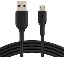 Cabo Belkin CAB005BT1MBK USB-A para Micro-USB 1M - Preto