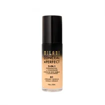 Base Corretivo Milani Conceal + Perfect 2IN1 01 Creamy Vanilla 30ML