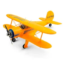 Aviao Wltoys Beech D17S Epp 4CH Biplano 3D/6G Yellow A300