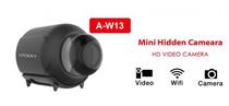 Camara Mini Sate Hidden Cameara A-W13 Wifi Preto