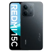 Celular Xiaomi Redmi 15C 128GB 6GB Ram Dual Sim Tela 6.9" 50MP - Preto (Global) Car BR