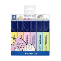 Marcador Staedtler Pastel 6 Unidades - Ref.364 CWP6