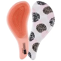 Cala Acs de Beleza Brush 66863 Plastico Soft Touch Grip Blanco/Naranaja