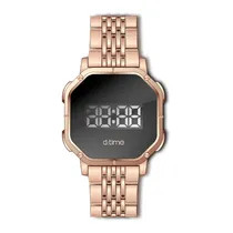 Relógio Digital Masculino Daniel Klein D Time DK.1.12334-6 - Rosa Ouro