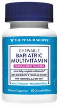 The Vitamin Shoppe Chewable Bariatric Multivitamin (60 Tabletas)
