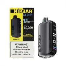 Vaper Descartável Nikbar 40K Ice Nic