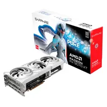 Placa de Vídeo RX9070XT 16GB Sapphire Pure AMD Radeon Oc Whit S88-3E490-100UD White/GDDR6