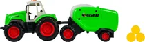Brinquedo Nikko Toys Road Rippers Tractor With Baler - 20580