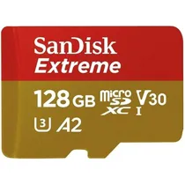 Memoria Micro-SD Sandisk Sdsqxaa 128GB Extreme 190MB/s A2 Vem/Dou