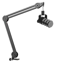 Soporte de Mesa para Microfone Fifine BM63 15.5" Articulado - Black