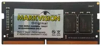 Memória para Notebook Markvision 4GB/2400MHZ DDR4 MVD44096MSD-24