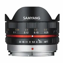 Lente Samyang Panasonic MF 7.5MM F3.5 MFT