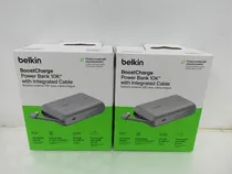Carregador Portátil Belkin Boostcharge com Cabo Intregado USB-C / 20W / 10000MAH