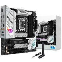 Placa Mãe Asus Rog Strix B760-G Gaming, Chipset Intel, Socket LGA 1700, Wifi, DDR5, HDMI, Displayport, Micro-ATX  Placa Mãe A...