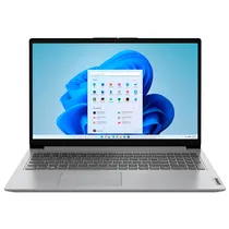 Notebook Lenovo Ideapad 1 15IJL7 Intel Celeron N4500 Tela HD 15.6" / 4GB de Ram / 128GB Emmc - Cloud Cinza (82LX00DGUS) (Ingles)