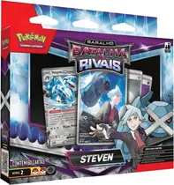Cartas Pokémon Batalha de Rivais Steven - 10-10156-102 (60 Cartas)
