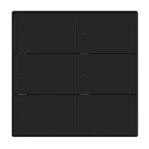 Zigbee Homie Esp Push 6 Int. HSS06FR-BLK Black