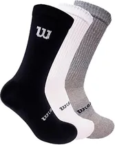 Meias Large Wilson B7969 - Tri-Color (3 Pares)