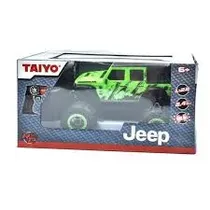 Taiyo Vehiculo Jeep Sahara Verde 1:22 Plastico 8+ Años Multicolor