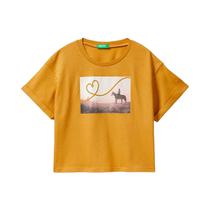 Camiseta Infantil Benetton 3I1XC10HS 3P8