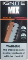Vape Descartável Ignite Mix Orange Ice/Strawberry Ice 40000 Puffs