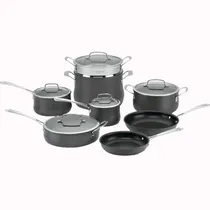 Jogo de Panelas Cuisinart 64-13 Aço Inox 13 Peças