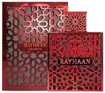 Perfume Rayhaan Crimson Edp 100ML - Masculino