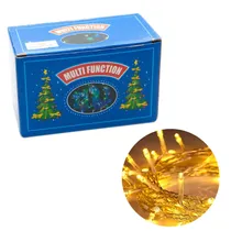 Luzes Pisca Pisca Natalina 200LED 16M Amarelo 110V