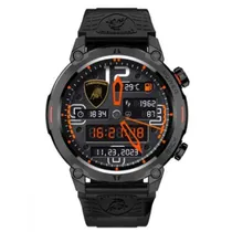Lamborghini Reloj Smart Aventador Ultimate Nero Nemesis 1.39" TFT