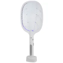 Raquete Elétrica Mata Insetos Satellite WD-958 - Branco