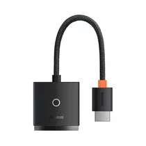 Adaptador Baseus WKQX010101 HDMI A VGA Negro
