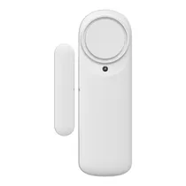 Sensor de Contato Magnético 4LIFE Door Window Sensor Sem Fio para Porta-Janela / Wifi / 3V / A Pilha (2 AAA No Incluida) / Compativel com Alexa e Google Assistant / App Smart Life - Branco