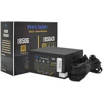 Fonte de Alimentação Mtek PSR850A31 850W ATX / Semi Modular / 80 Plus Gold (ATX 3.1)