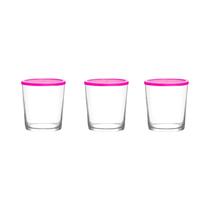 Set de Potes Lav Bodega BDG386 345ML Rosa 3 Piezas