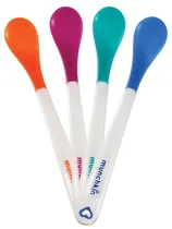 Colher Termo Sensível Munchkin White Hot - 4 Unidades