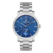 Relogio Analógico Masculino Daniel Klein DK.1.12725-3 Exclusive Gents / Pulseira de Aço Inoxidável - Prata