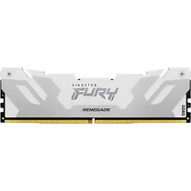 Memória Ram DDR5 Kingston Fury Renegade 16 GB 6400 MHZ - Branco (KF564C32RW-16)