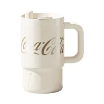 Vaso Térmico Coca Cola NS800B1 Con Pajita 800ML Blanco