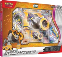Cartas Pokémon Coleção Ex Destinos Paradoxais Rocha Férrea - 290-41176 (38 PCS)