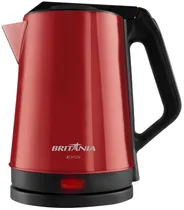 Chaleira Elétrica Britânia BCH12V Inox 1.9L 1500W 220V/50HZ - Vermelho