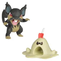 Jazwares Pokemon Battle Figure 3" Alolan Rattata 50039