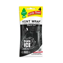 Ambientador para Auto Little Trees de Ventilacion Black Ice