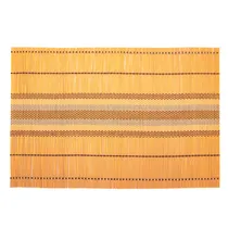 Individual de Mesa de Bambu Laranjado 45X30CM