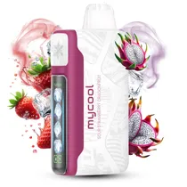 Vape Descartável Elfbar Ice King 40000 Puffs com 5% Nicotina - Sour Strawberry/Dragon Fruit