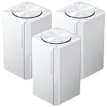 Roteador Xiaomi RD13 DVB4484GL Mesh System AC1200 Dual Band / 2.4GHZ / 5GHZ / 1200MBPS - Branco (Kit com 3)