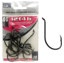 Anzol Marine Sports 12146 Black 8/0 c/10 Pçs