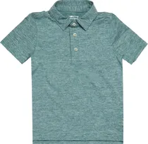 Outlet Camiseta Polo Vineyard Vines Kids 3G010261 Masculina - Verde Listrado