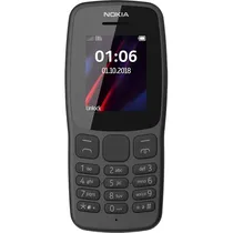 Nokia 106 TA-1190 Single Sim - Preto